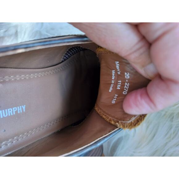 5444) Johnston & Murphy Tabor Saddle Oxford Lace Up Brown Dress Shoes 11M main image 7